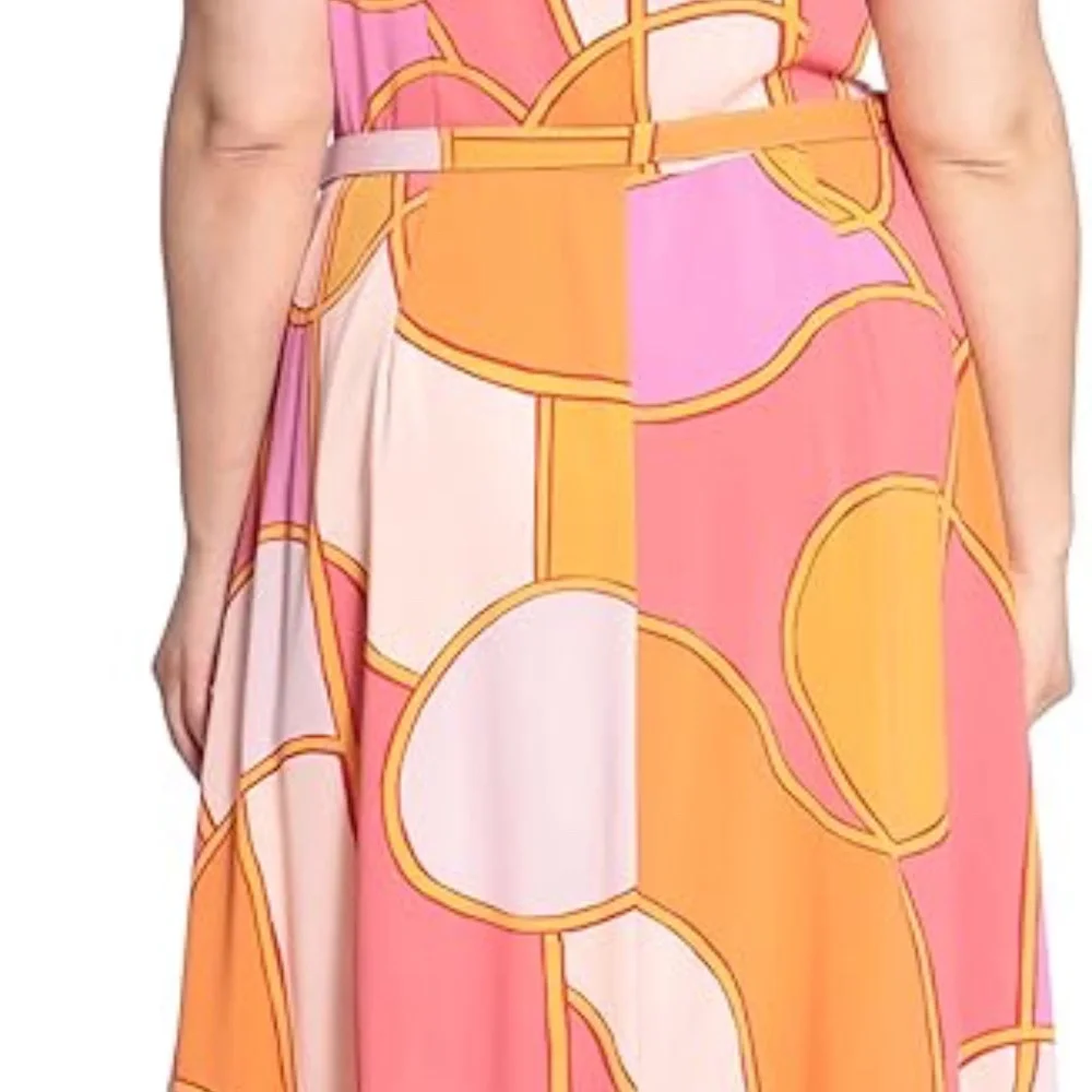 NWT Donna Morgan Sleeveless Button Down Maxi Dress - Picture 8 of 16